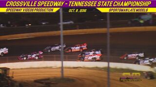 Crossville Speedway | SPORTSMAN FEATURE | Oct  8 , 2016