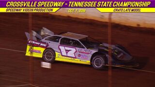 Crossville Speedway | CRATE LATE MODEL HEATS | Oct 7 , 2016