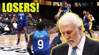 Team USA Basketball gets EMBARRASSED again in loss to Australia! Fans BOO them OFF THE COURT!