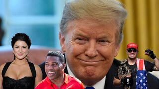 GINA CARANO, COLBY COVINGTON, UFC, & Herschel Walker ALL SLAM VOTER FRAUD vs DONALD TRUMP!!