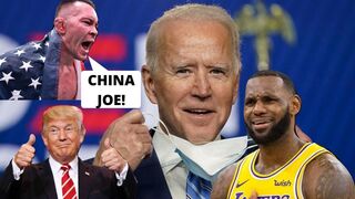 UFC's Colby Covington SLAMS Lebron James & Joe Biden Supporters! FOOLS SUPPORT "CHINA JOE & LEWOKE"