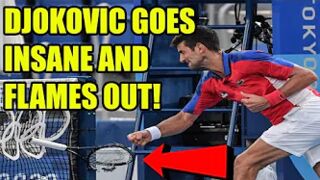 Novak Djokovic MELTSDOWN and FLAMES OUT in LOSS at Olympics! | Golden Slam dreams END!