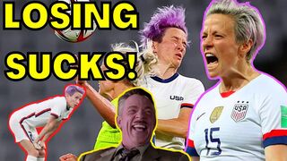 Megan Rapinoe "CARES" about Sports Now after US Soccer Team Loses to Canada at WOKE Olympics!?