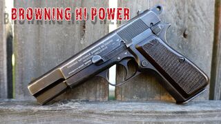 The Original Browning Hi Power...New SA-35 Is Cool, But Not This Cool