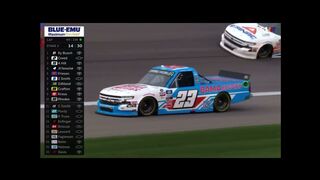 NASCAR Truck Series - Kansas - 2021 Crash Compilation