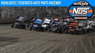 World of Outlaws NOS Energy Drink Sprint Cars Federated Auto Parts Raceway, Aug 7, 2021 | HIGHLIGHTS