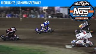 World of Outlaws NOS Energy Drink Sprint Cars at Kokomo Speedway April 9, 2021 | HIGHLIGHTS