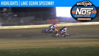 World of Outlaws NOS Energy Drink Sprint Cars Lake Ozark Speedway March 27, 2021 | HIGHLIGHTS