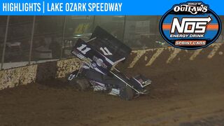 World of Outlaws NOS Energy Drink Sprint Cars Lake Ozark Speedway October 17, 2020 | HIGHLIGHTS