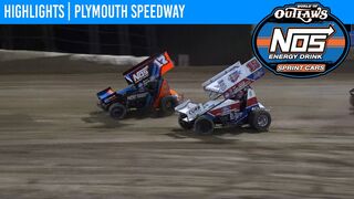 World of Outlaws NOS Energy Drink Sprint Cars Plymouth Speedway September 24, 2020 | HIGHLIGHTS