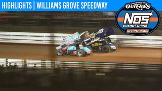 World of Outlaws NOS Energy Drink Sprint Cars Williams Grove Speedway, July 25, 2020 | HIGHLIGHTS