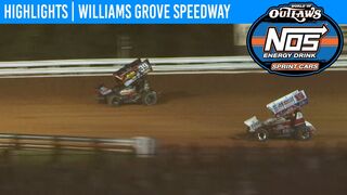 World of Outlaws NOS Energy Drink Sprint Cars Williams Grove Speedway, July 24, 2020 | HIGHLIGHTS