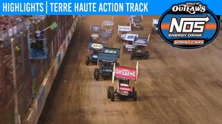 World of Outlaws NOS Energy Drink Sprint Cars Terre Haute Action Track, July 12, 2020 | HIGHLIGHTS