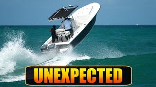 POUNDING WAVES !! DOES THIS DAMAGE THE HULL? Crazy Boaters out Haulover @Boat Zone​