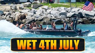 IS THIS HOMEMADE? WET 4TH JULY AT HAULOVER INLET | BOAT ZONE