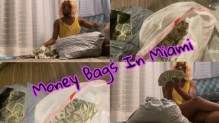 MONEY BAGS IN MIAMI | STRIPPER VLOG