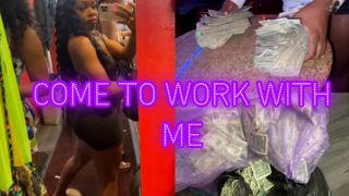 COME TO WORK WITH ME| CLUB SECTION HORROR | STRIPPER VLOG