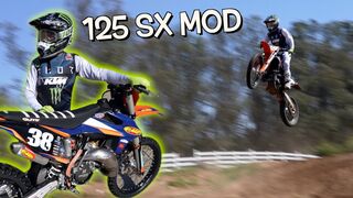 DANGERBOY DEEGAN PREPPING FOR SUPERCROSS FUTURE!! Modded 125 testing!