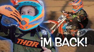 HUDSON DEEGAN FIRST RIDE BACK AFTER INJURY!!