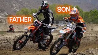 NO MORE 65 FOR HUCKSON DEEGAN!! Father & Son Ride Day