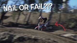 DOES HE SAVE IT?!? Huckson Deegan goes for a WILD RIDE on his new 85!