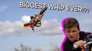 BIGGEST WHIP EVER THROWN ON A SUPERMINI!?!