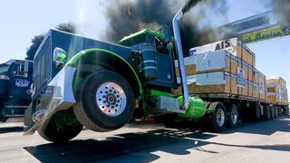 Great Lakes Big Rig Challenge 2021 LOADED SEMI DRAG RACING