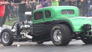 Drag Racing THRILLS and SPILLS - Carnage Fest 2017