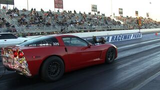 RUBY Corvette Goes 7.59 @181 - Rocky Mountain Race Week 2.0 - Tulsa