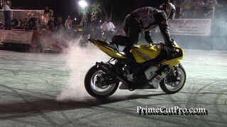 Sick Stunts at Motorcycle Competition