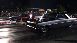 Big Tire Drag Racing - MoKan Hot Summer Nights