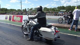 1/4 Mile Motorcycle Drags - Southwest Missouri Bike Shootout #8