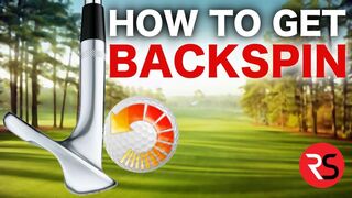 How to get backspin on your golf shots (easy way)