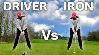 Driver swing Vs Iron swing (huge difference)