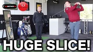 IS A HUGE SLICE ALWAYS CAUSED BY OVER THE TOP SWING?