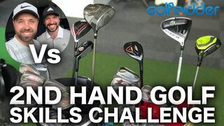 RICK Vs PETE - SECOND HAND GOLF CLUB SKILLS CHALLENGE