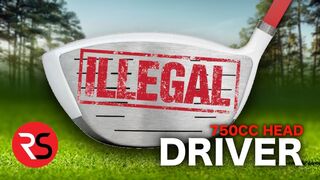 I bought an ILLEGAL golf club (750cc Driver)