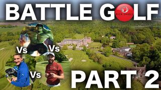 BATTLE GOLF Ft THE INCREDIBLE HULK! - VALE ROYAL ABBEY GC