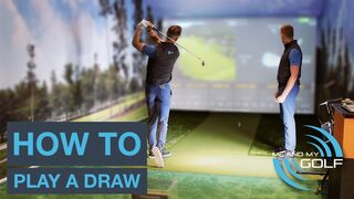 ROTATE YOUR HIPS AND DRAW THE GOLF BALL