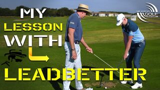 MY LESSON WITH GOLF COACH LEGEND DAVID LEADBETTER | ME AND MY GOLF