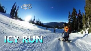 3 Tips for Snowboarding on ICE (360° Video)