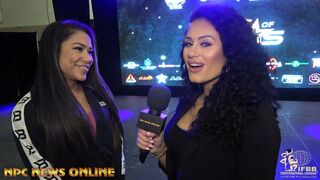 2021 IFBB Pro League Battle Of Texas Pre-Contest Interview By Jennifer Dorie With Jennifer Ronzitti