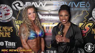 2021 NPC Junior National Championships Figure Overall Interview with IFBB Pro Cyd Gillon