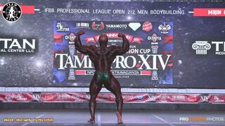 2021 IFBB Tampa Pro Top 3 Individual Posing Men’s 212 Bodybuilding 1st Place Kerrith Baggo