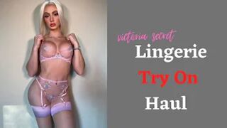 Victoria Secret Lingerie Try On Haul 2021