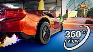 360 Video ???? Hot Wheels Unleashed VR Chevrolet Camaro Arcade Racing ????????????