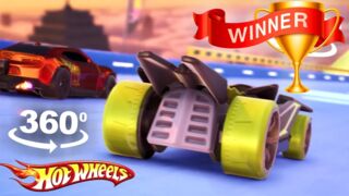 360 Video ???? HOT WHEELS Unleashed VR Gameplay - You WON the Race