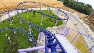 Frida Roller Coaster Front Seat POV Energylandia Poland