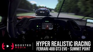 HYPER REALISTIC IRACING - Ferrari 488 GT3 Evo 2020 - Summit Point